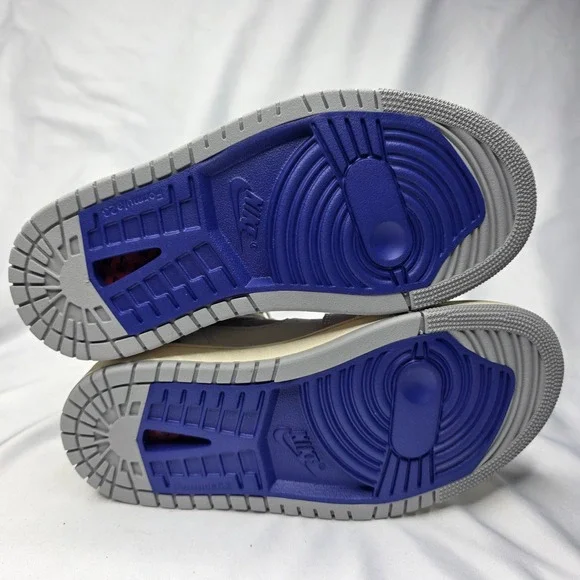 Nike Air Jordan 1 High Zoom CMFT 2 Photon Dust Grey Purple DV1305-005 Womens 5 - Picture 5 of 6